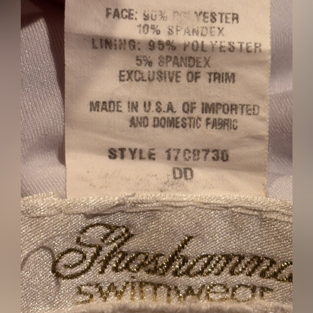 Shoshanna swimwear triangle Bikini Top L - Picture 6 of 6